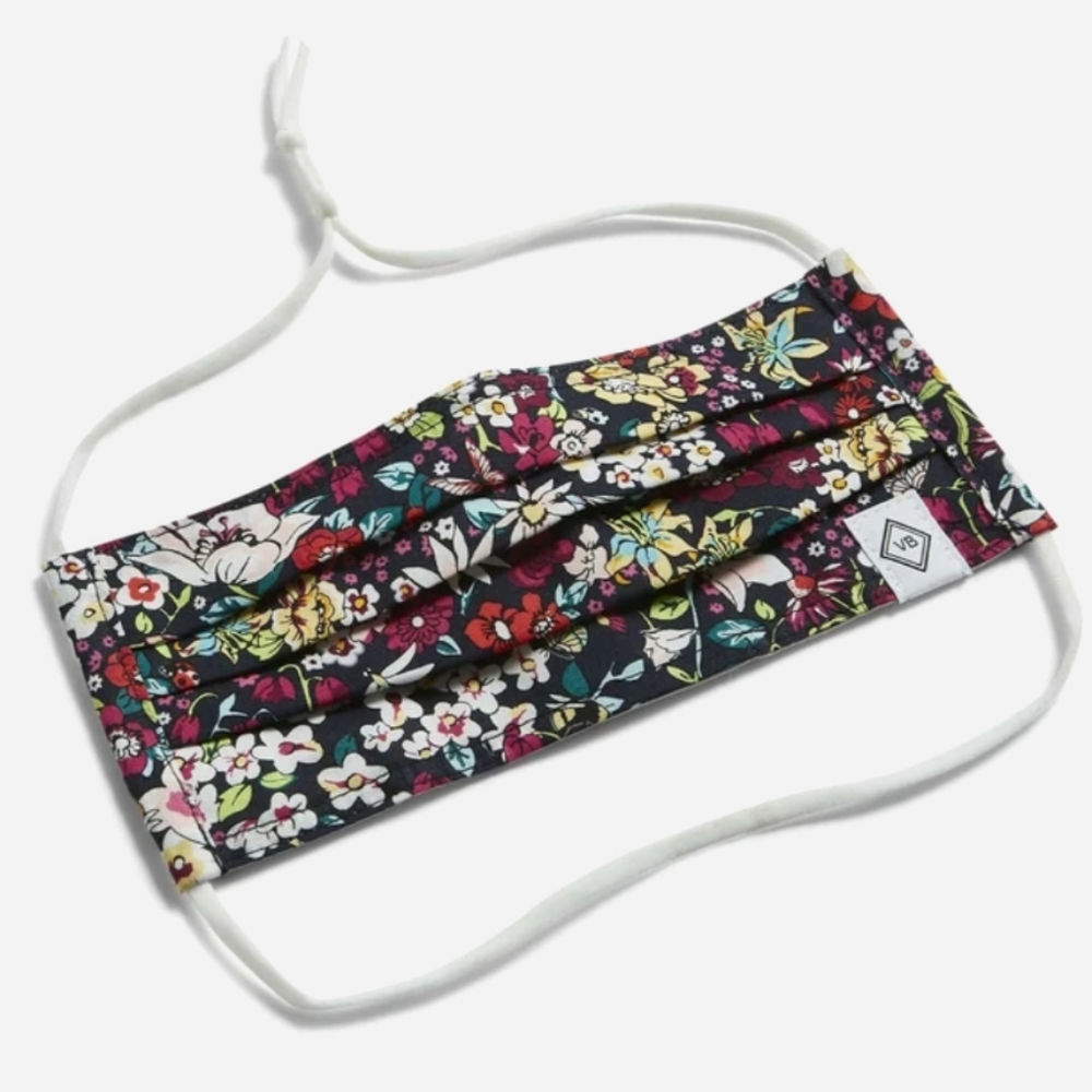 Vera Bradley Pleated Mask Flower Garden